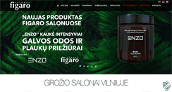 Desktop Screenshot of figaro.lt